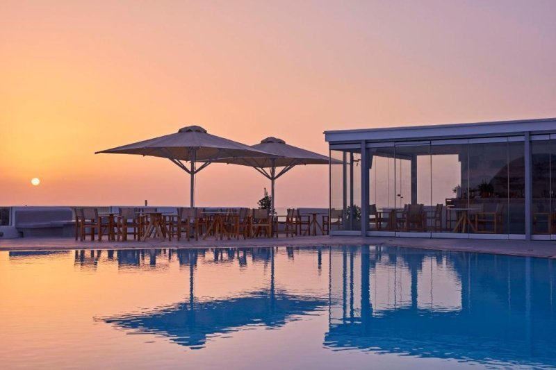 Santorini Palace Hotel Szantorini Fira