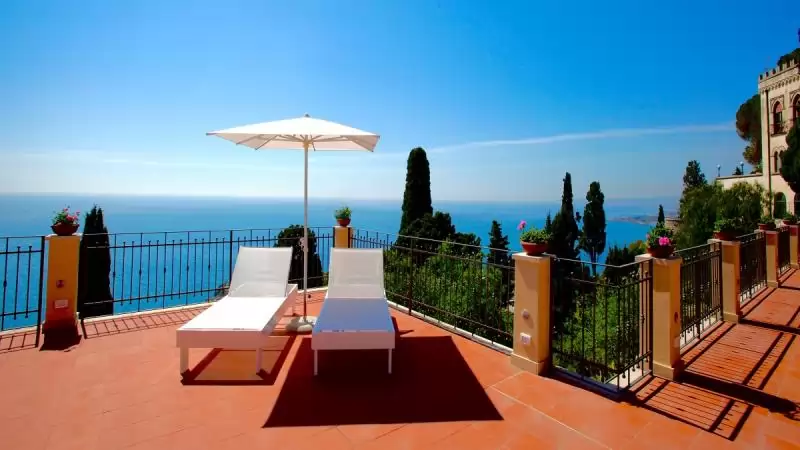 Grand Hotel San Pietro Szicília Taormina