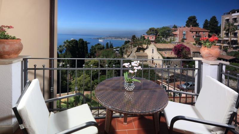 Szicília Taormina utazás Grand Hotel San Pietro