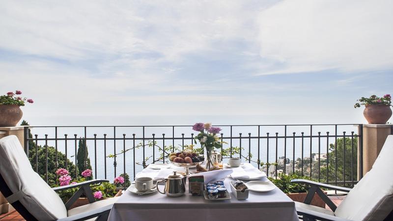 Szicília Taormina utazás Grand Hotel San Pietro