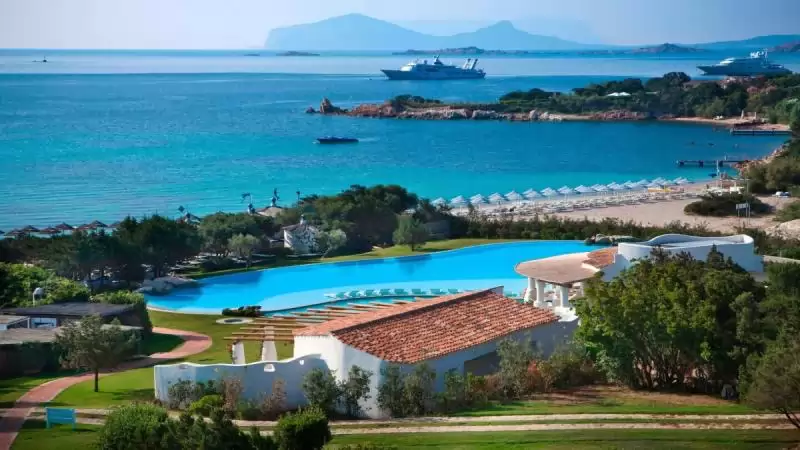 Hotel Romazzino Szardínia Porto Cervo