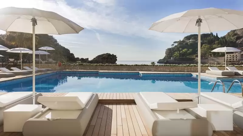 Voi Grand Hotel Mazzaró Sea Palace Szicília Taormina