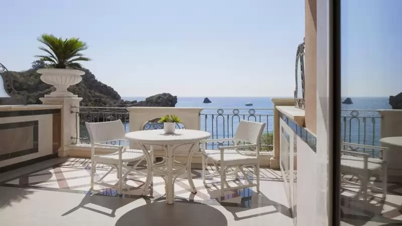 Voi Grand Hotel Mazzaró Sea Palace Szicília Taormina