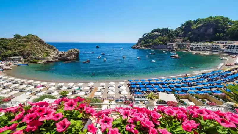 Voi Grand Hotel Mazzaró Sea Palace Szicília Taormina