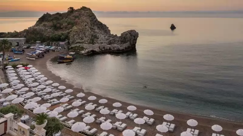 Voi Grand Hotel Mazzaró Sea Palace Szicília Taormina