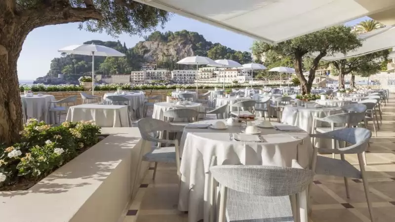 Voi Grand Hotel Mazzaró Sea Palace Szicília Taormina