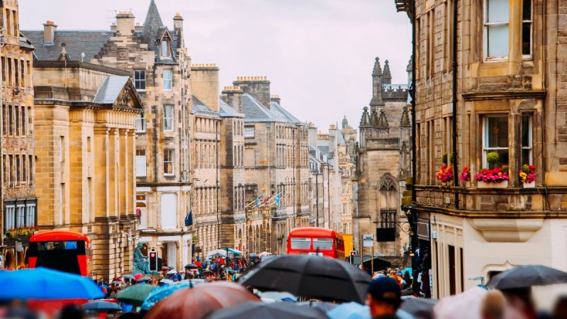 Edinburghi Városlátogatás