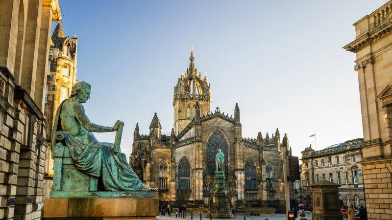Edinburghi Városlátogatás