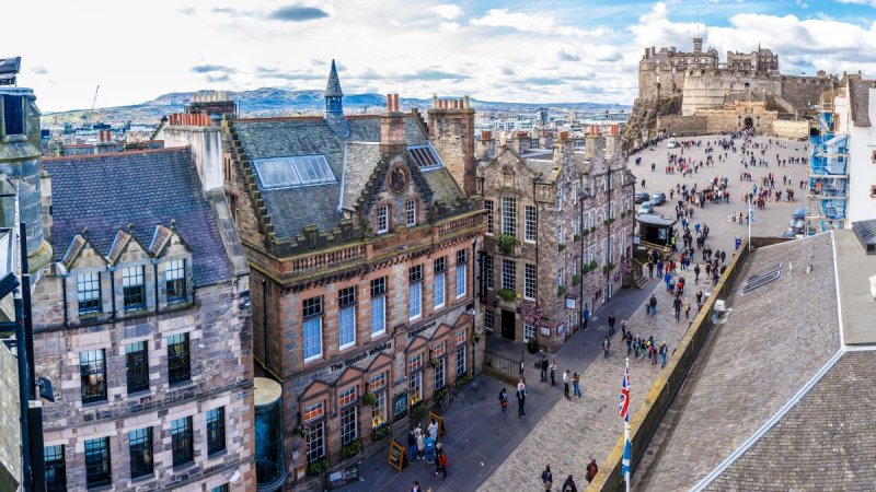 Edinburgh-i Városlátogatás