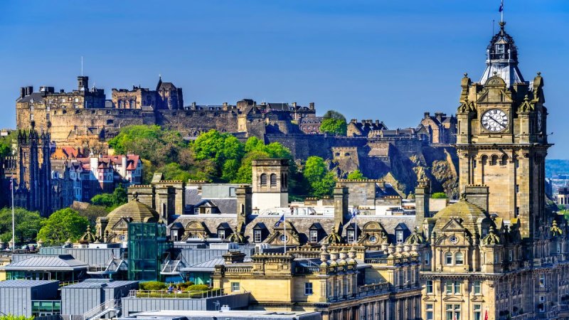 Edinburgh-i Városlátogatás