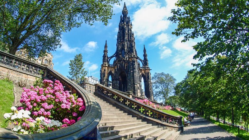 Edinburgh-i Városlátogatás