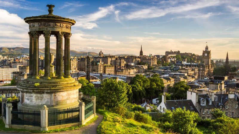 Edinburgh-i Városlátogatás