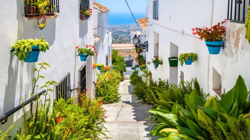 Andalúzia, Üdüléssel Costa Del Sol Tengerpartján
