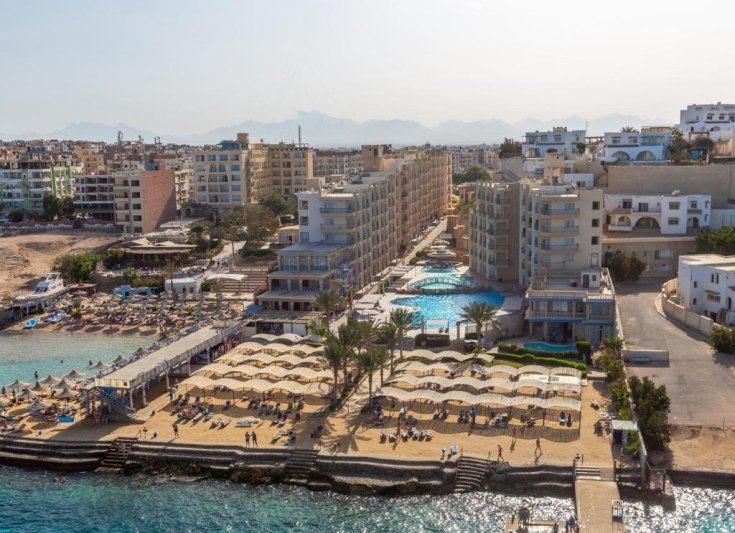 Hurghada utazás Sphinx Aqua Park Beach Resort