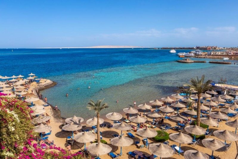 King Tut Aqua Park Beach Hurghada