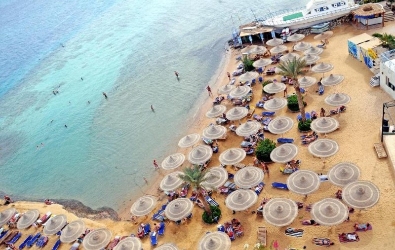 King Tut Aqua Park Beach Hurghada