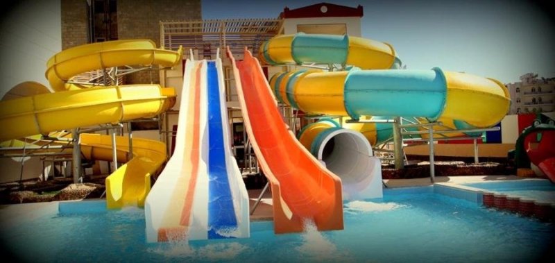 King Tut Aqua Park Beach Hurghada