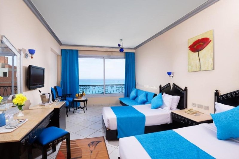 King Tut Aqua Park Beach Hurghada