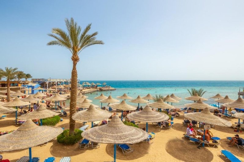 King Tut Aqua Park Beach Hurghada