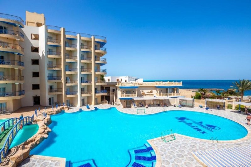 King Tut Aqua Park Beach Hurghada