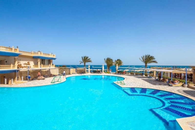 King Tut Aqua Park Beach Hurghada