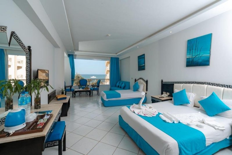 King Tut Aqua Park Beach Hurghada