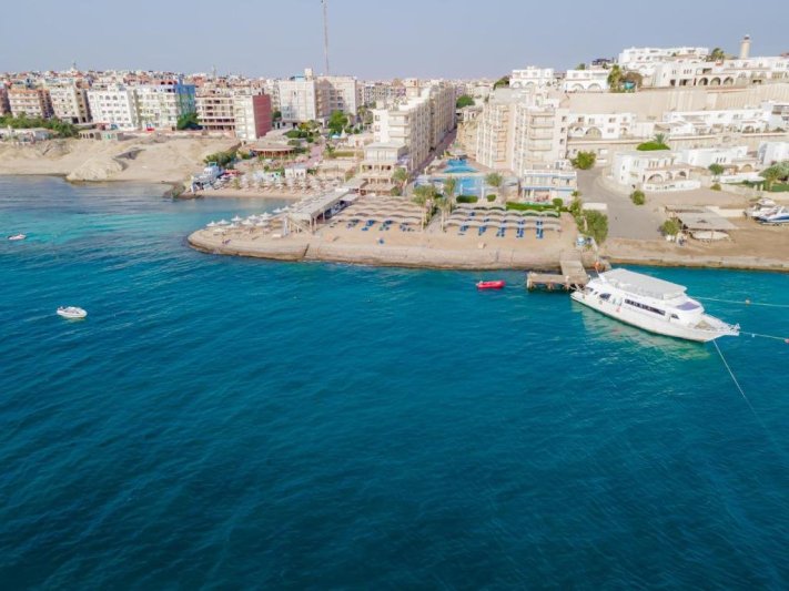 King Tut Aqua Park Beach Hurghada