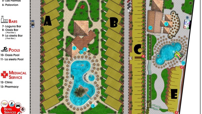 Hurghada utazás Palm Beach Resort