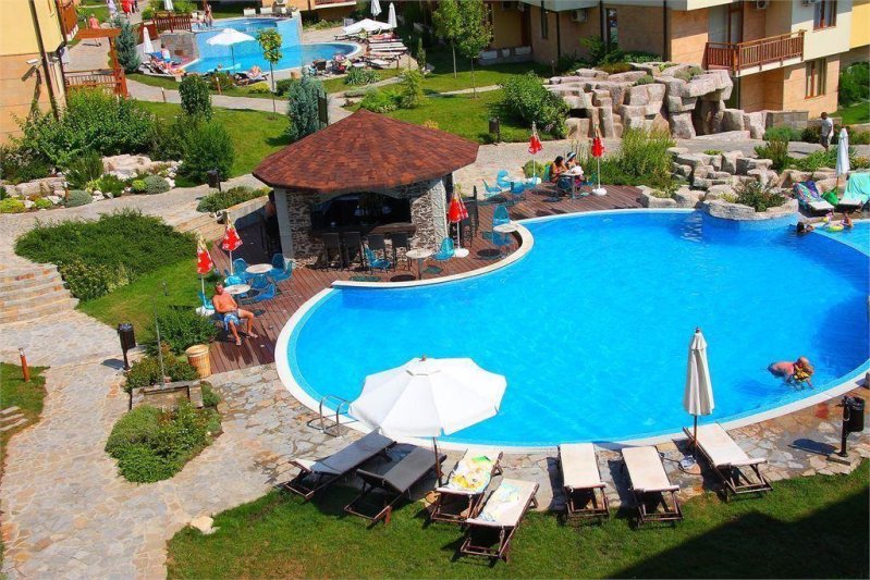 Napospart Sveti Vlas utazás Garden Of Eden Apart