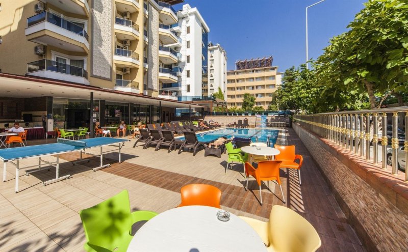 Alanya utazás Kleopatra Ada Beach