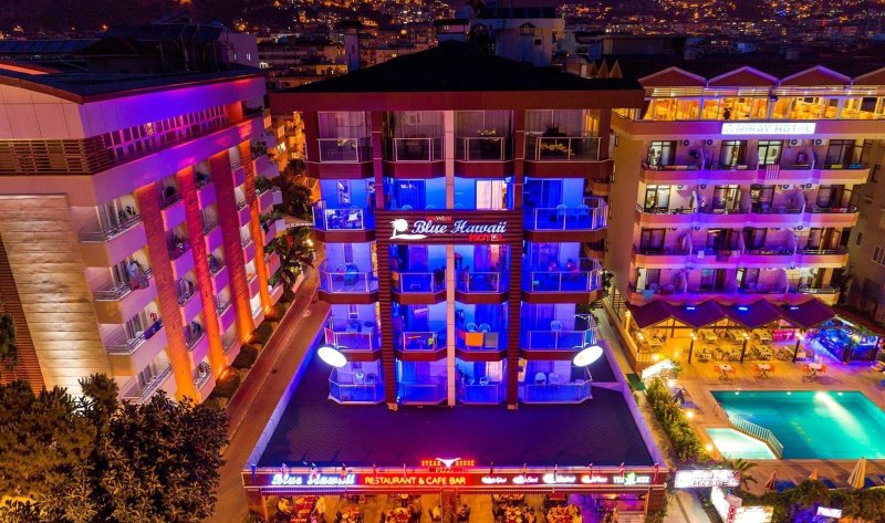 Alanya utazás Kleopatra Blue Hawaii