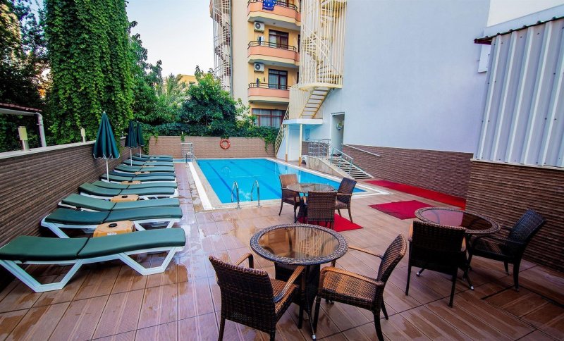 Alanya utazás Kleopatra Blue Hawaii