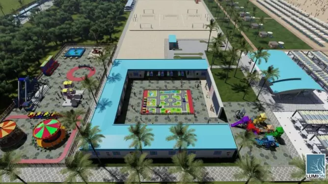 Marine Family Club Beach Hotel Side