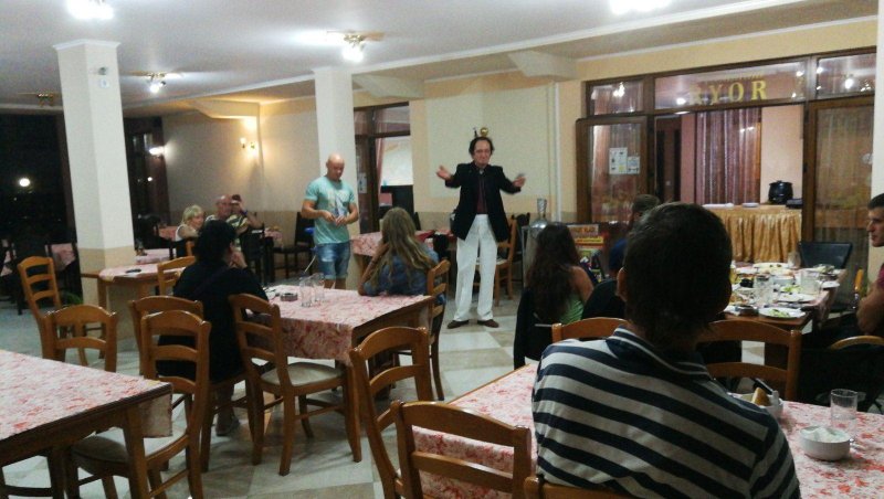 Napospart utazás Ryor