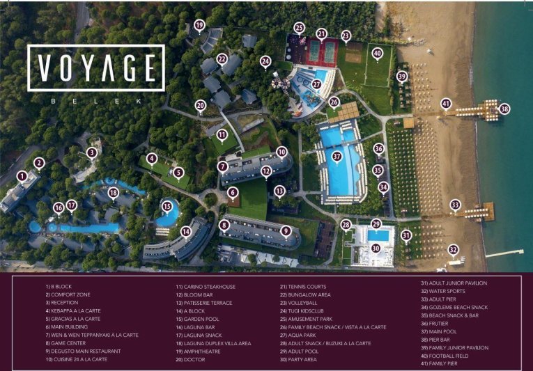 Belek utazás Voyage Belek