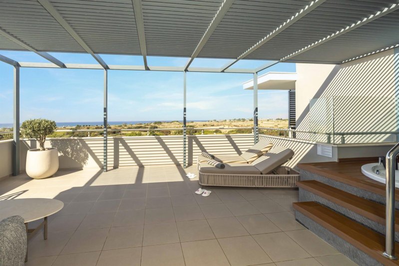 Penthouse Suite With Jacuzzi Direct Sea & Ancient Theatre View