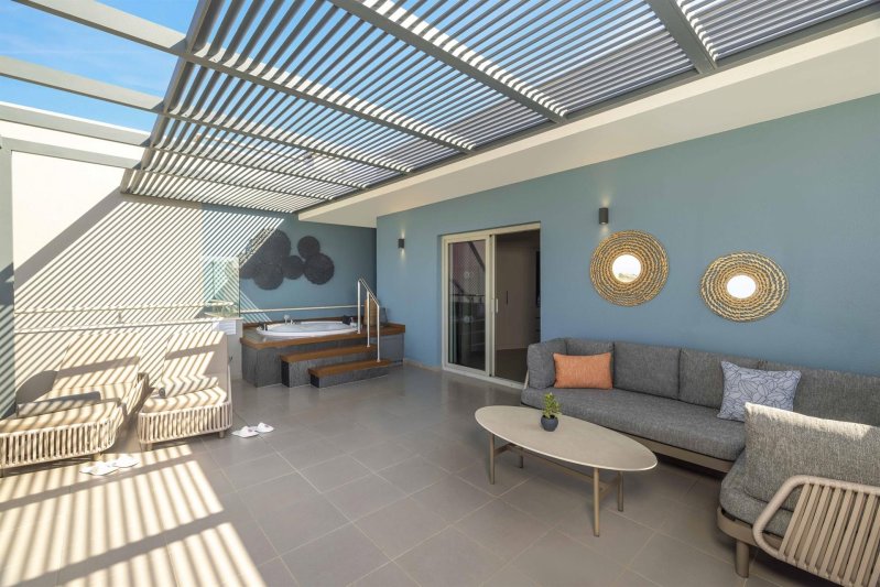 Penthouse Suite With Jacuzzi Direct Sea & Ancient Theatre View