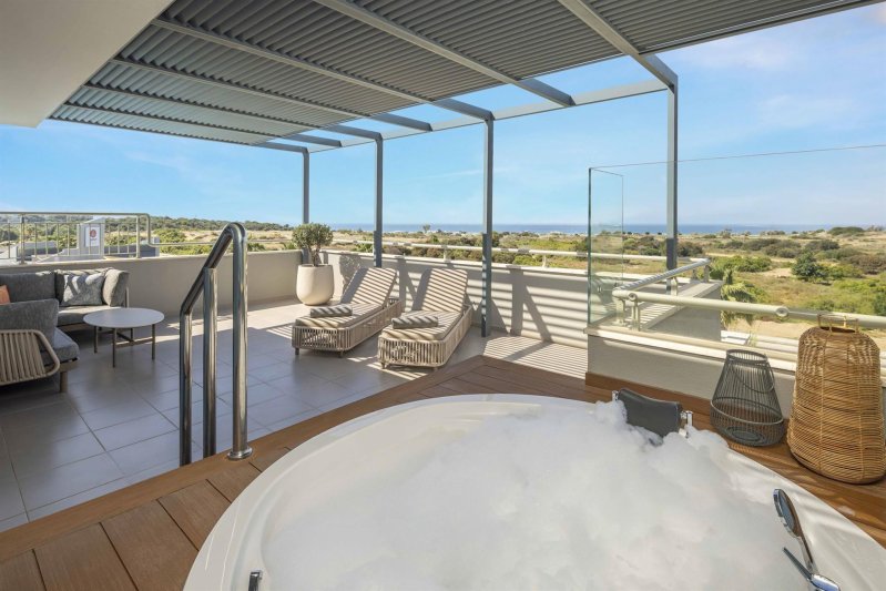 Penthouse Suite With Jacuzzi Direct Sea & Ancient Theatre View