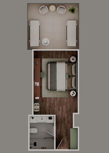 Terrace Room Roh