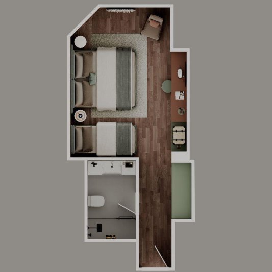 Hotel Standard Room Roh