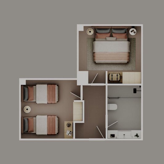 Club Family Room Garden View