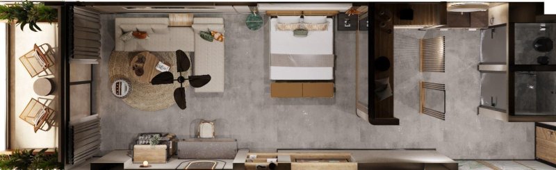 Deluxe Swim Up Forest View