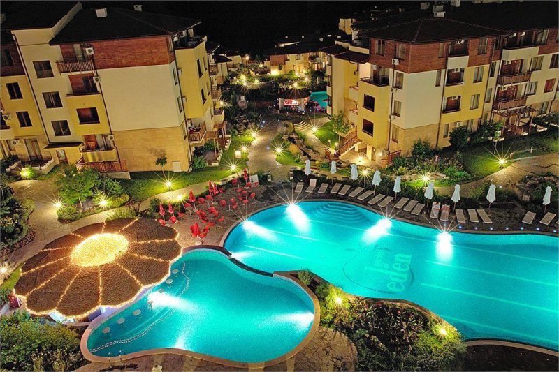 Napospart Sveti Vlas utazás Garden Of Eden Apart