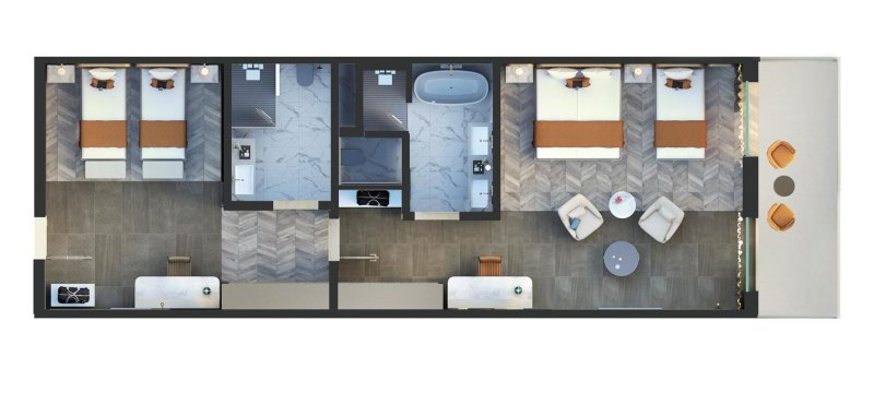 Deluxe Superior Plus Family Room