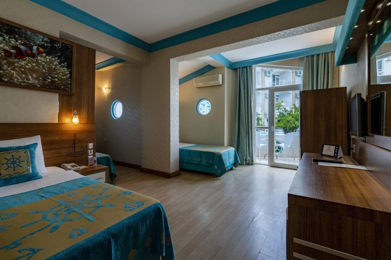 Family Room With Connection Door