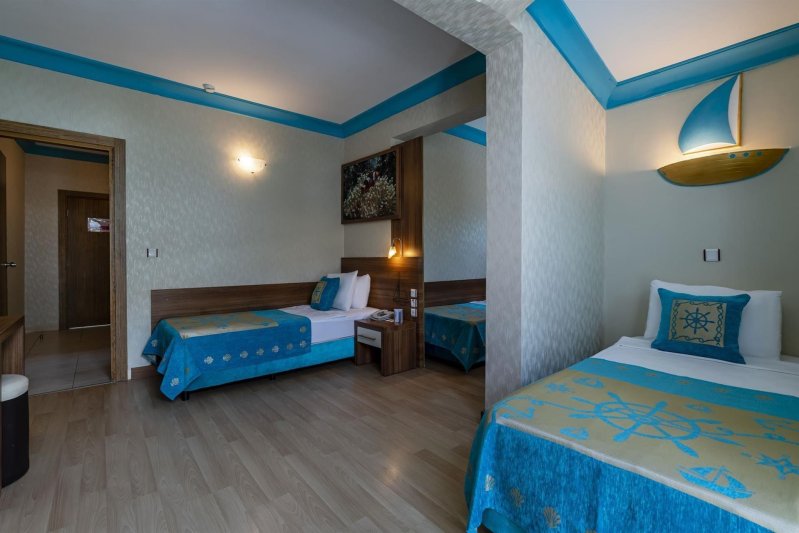 Family Room With Connection Door