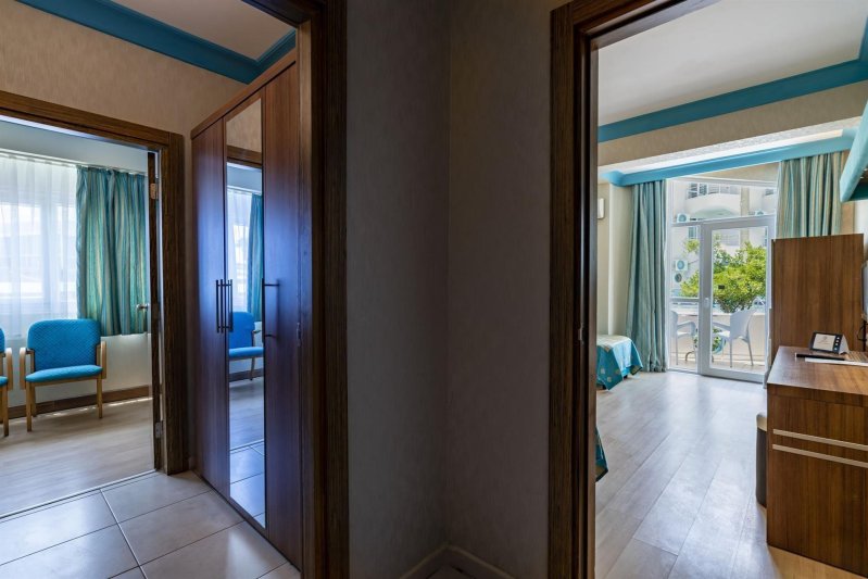 Family Room With Connection Door