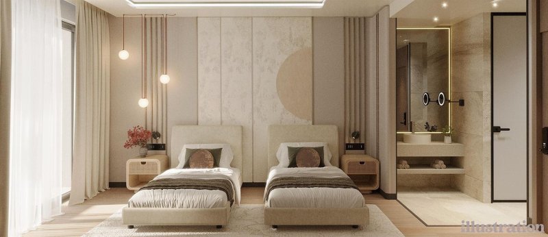 Standard Room Sea & Pool View