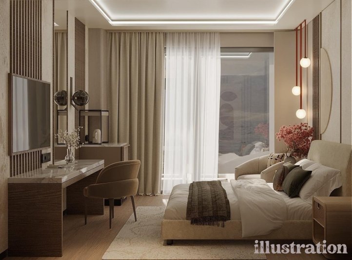 Standard Room Sea & Pool View