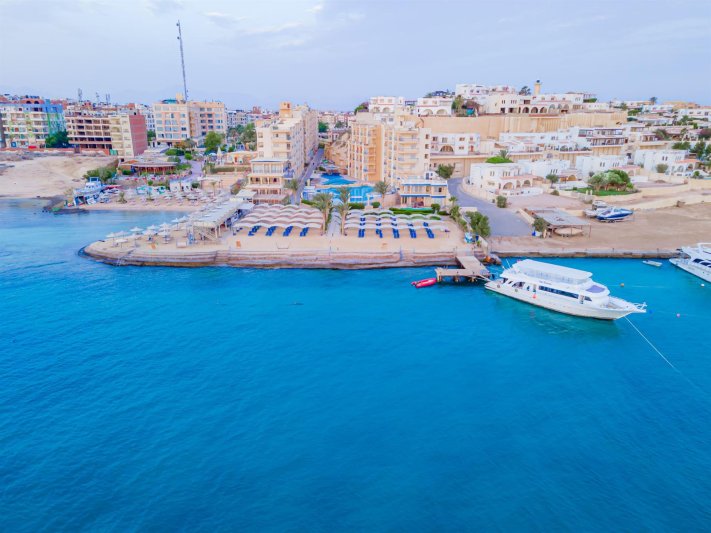 Hurghada utazás Sphinx Aqua Park Beach Resort